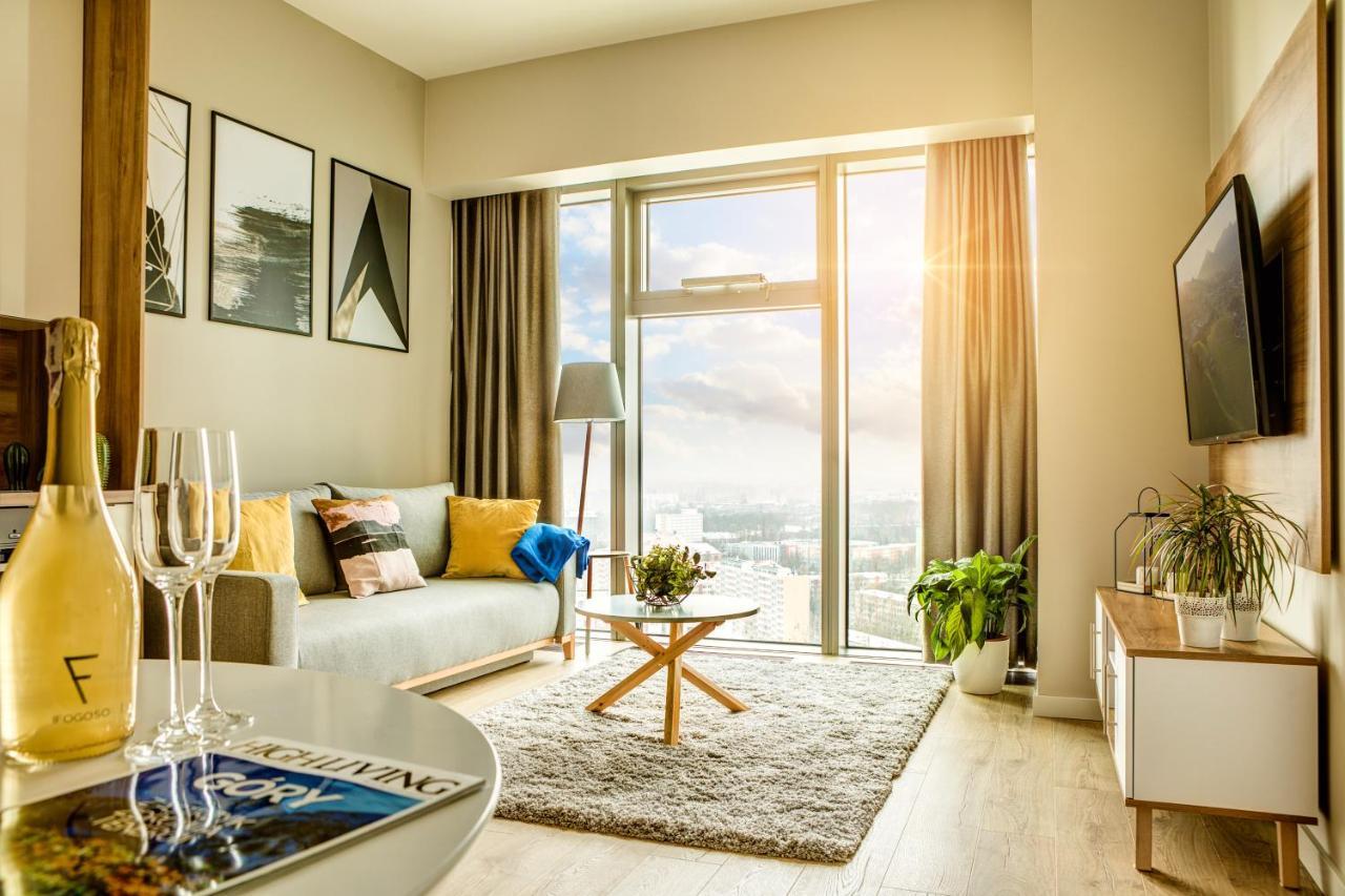 Apartamenty Sky Tower ヴロツワフ エクステリア 写真
