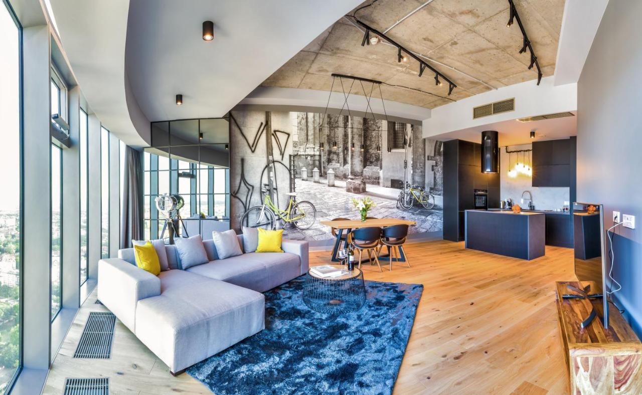 Apartamenty Sky Tower ヴロツワフ エクステリア 写真