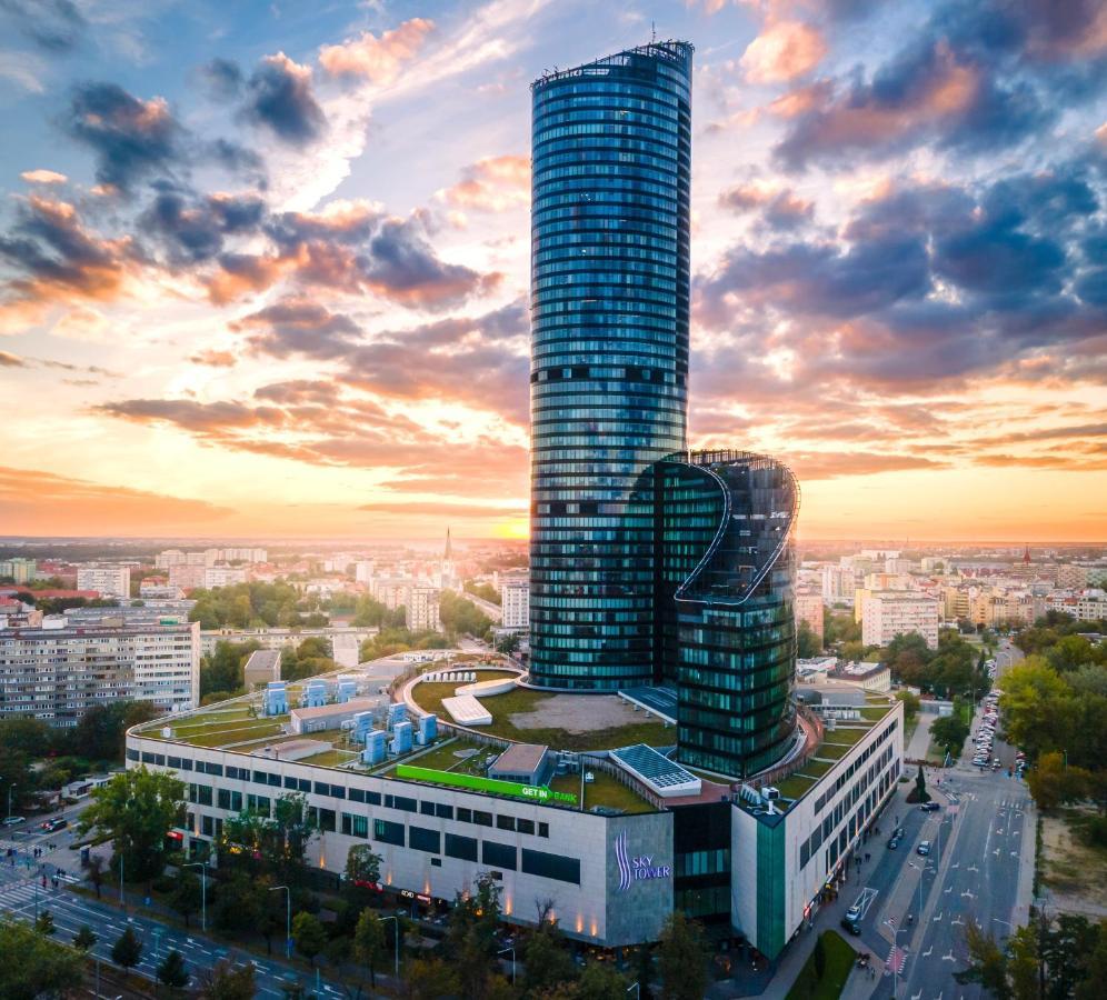 Apartamenty Sky Tower ヴロツワフ エクステリア 写真