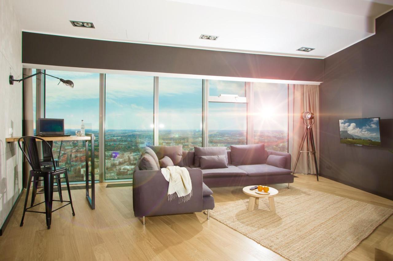 Apartamenty Sky Tower ヴロツワフ エクステリア 写真